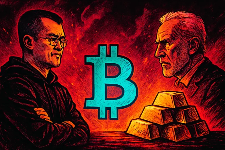 Чехия Чжао Чанпэн будет обсуждать биткойн-злодея Питера Шиффа! Цифровое золото BTC против токенизированного золота: кто больше удовлетворяет денежным характеристикам?