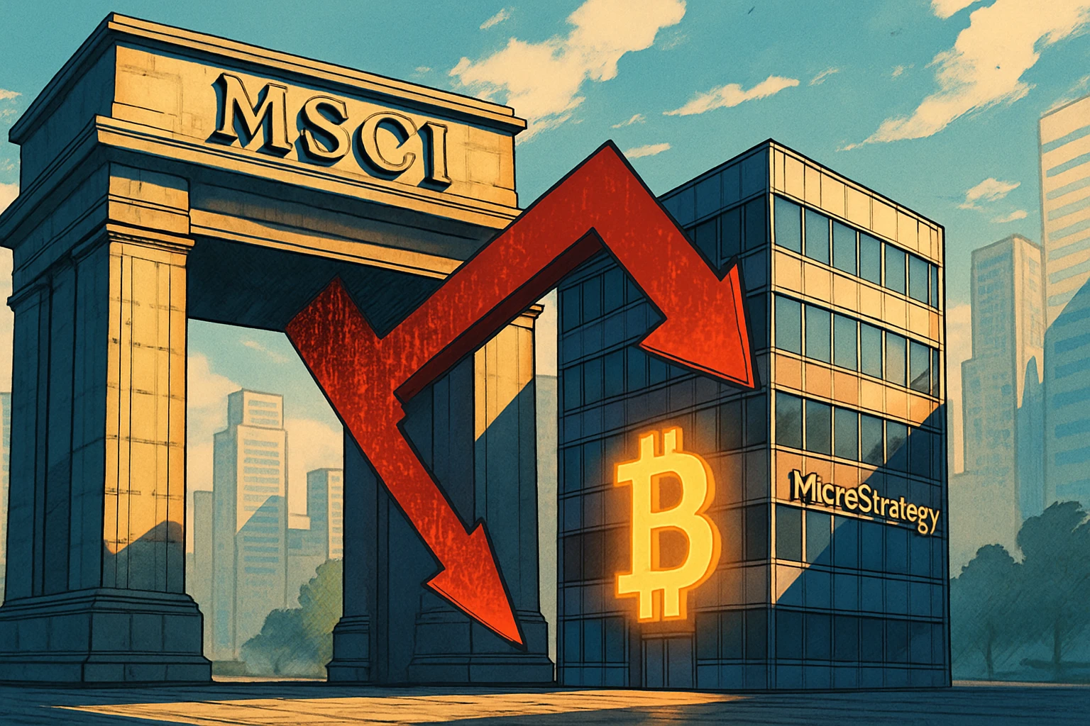 Если MSCI заблокирует «более половины компаний с рыночной капитализацией DAT», вызовет ли это распродажу на сумму более 10 миллиардов долларов США?